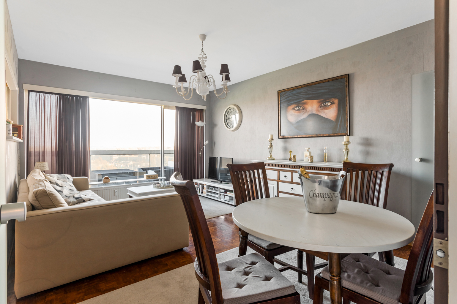 Appartement te koop in Merksem met 1 slaapkamer - foto 4