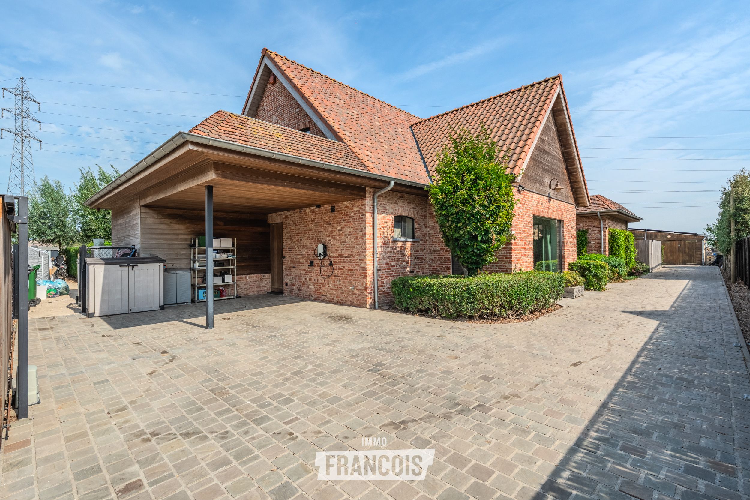 Exclusieve landelijke villa (2020) met zwembad, paardenstallen en E-peil E25 in Booitshoeke (Veurne) op 5.987m2 - foto 5