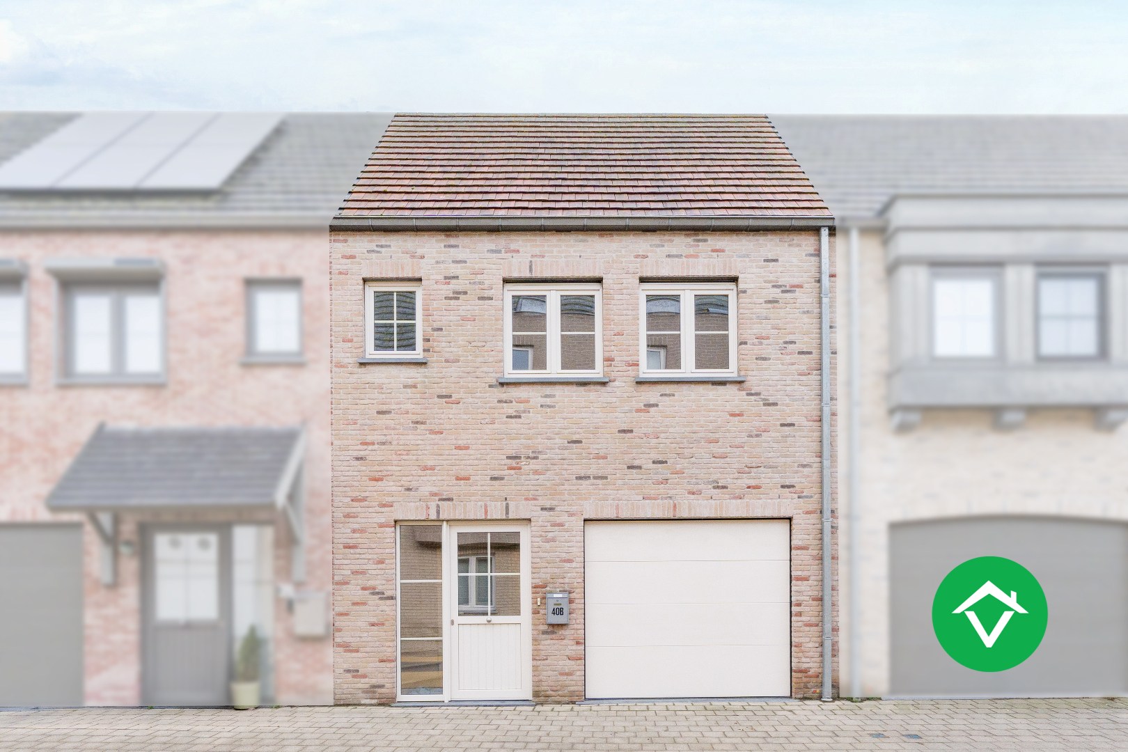 Instapklare energiezuinige woning (2018) met garage en tuin in Zevekote - foto 1