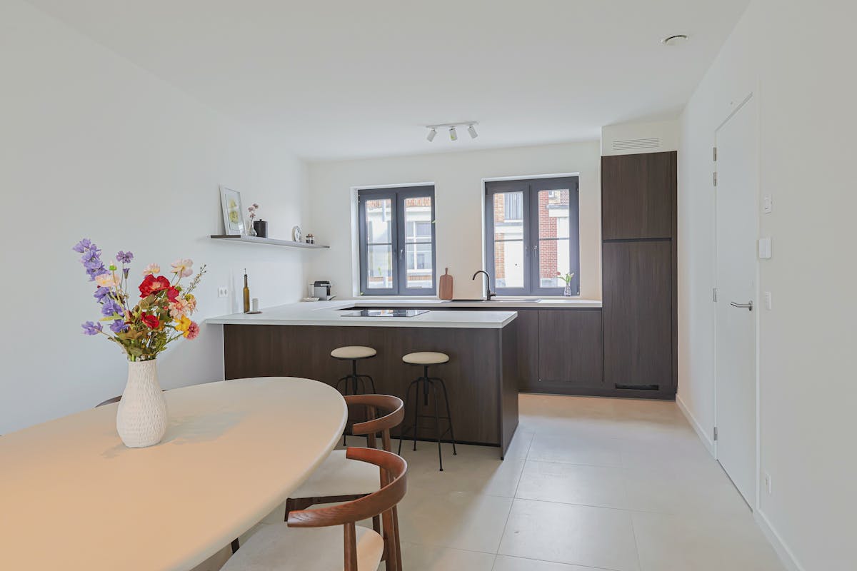 Projet immobilier économe en énergie avec 4 logements à Deerlijk - photo 1