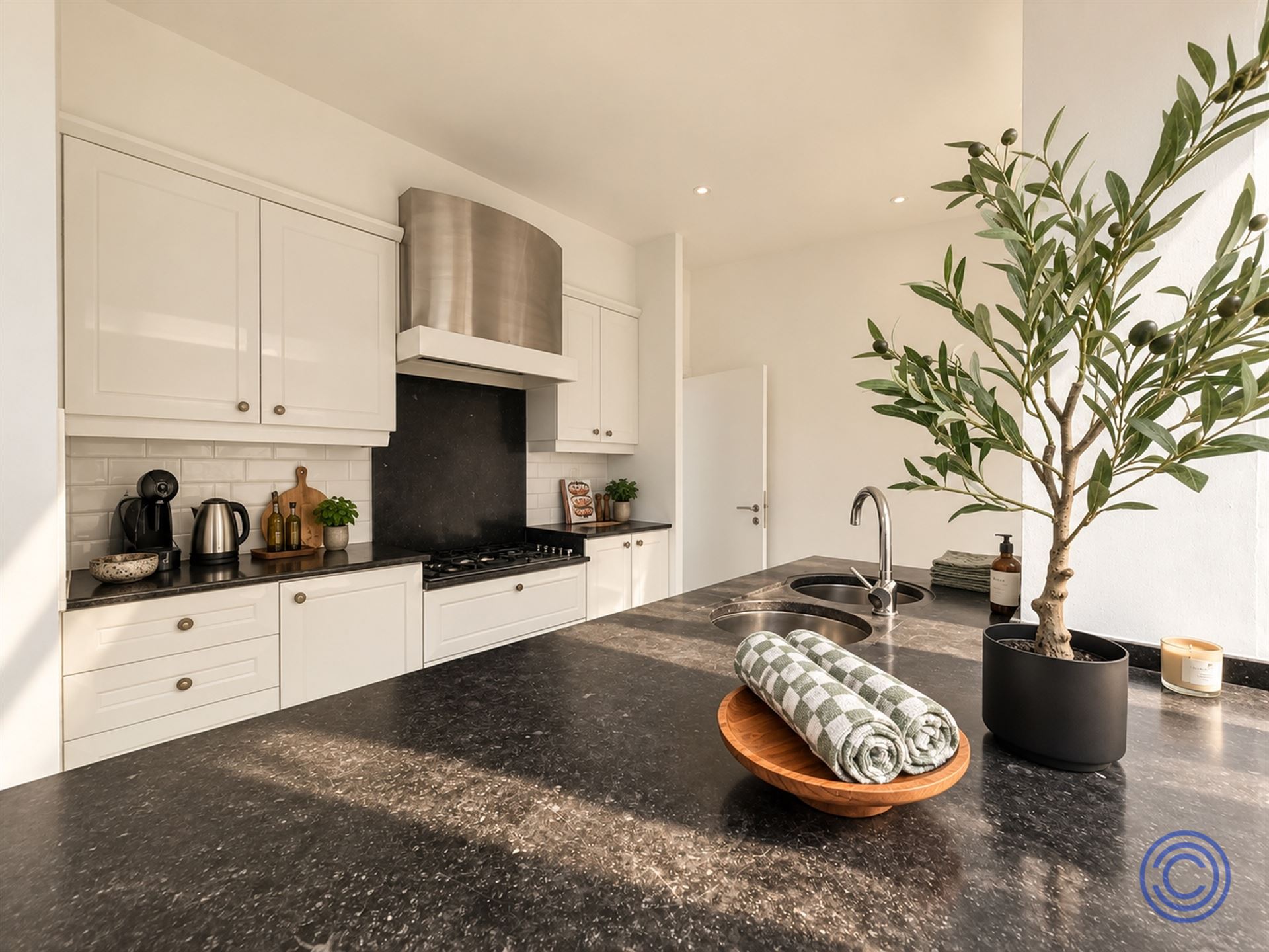 Uitzonderlijk ruim 3-slaapkamerappartement met tuin en dubbele garage - foto 5