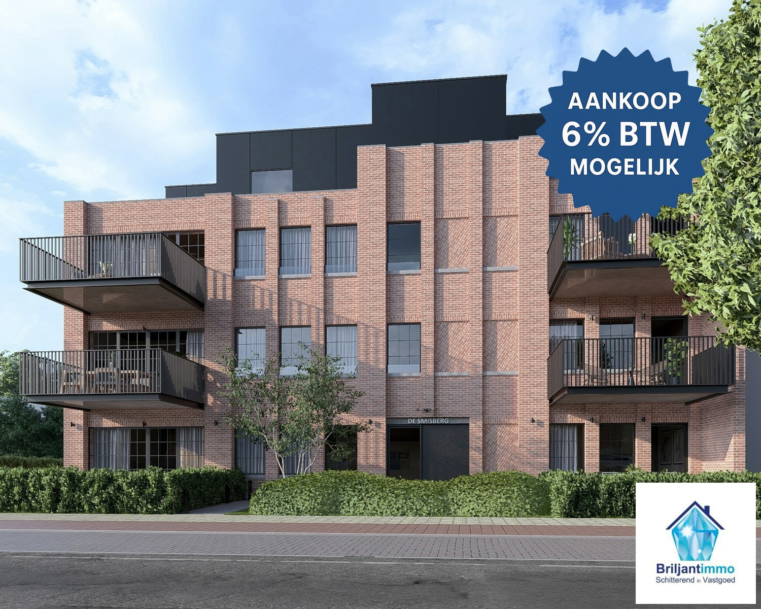 Doorloop BEN appartement met 2 slaapkamers - 6% BTW mogelijk - foto 5