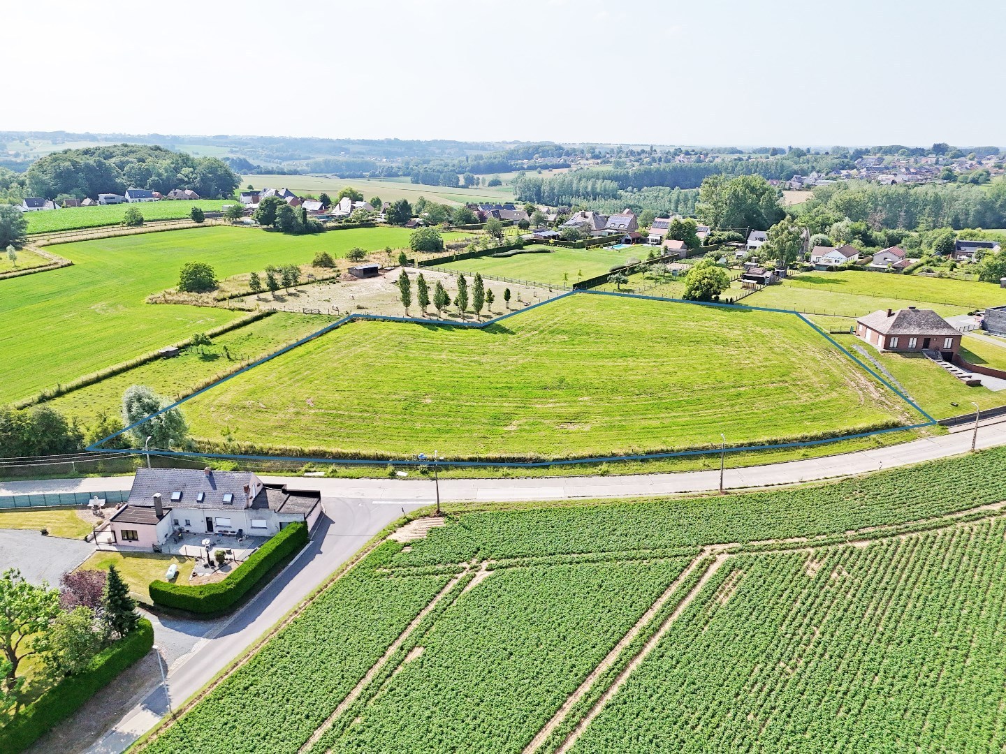 Bouwgrond voor open bebouwing op +/- 8 are te Zottegem - foto 5