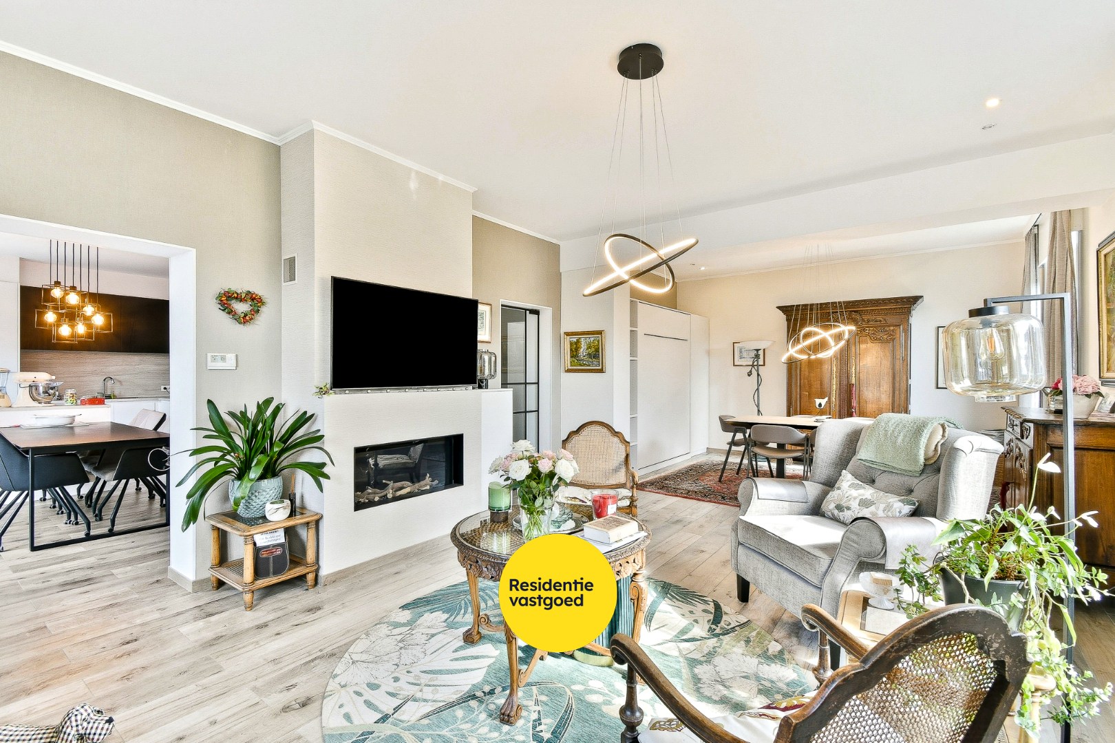 Instapklaar gelijkvloers appartement met privatieve toegang, garage, zonnige tuin en terras nabij zee - foto 4