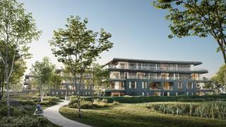 Park d’Audaen krijgt vorm.<br /><br />Op een van de mooiste locaties van ’s-Gravenwezel is de realisatie van 34 exclusieve villa-appartementen, verdeeld over drie stijlvolle residenties, inmiddels in volle gang.<br /><br />Op wandelafstand van het charmante dorpscentrum ontstaat hier een uitzonderlijke woonomgeving waar architectuur, ruimte en groen harmonieus samenkomen. De drie gebouwen worden omgeven door een fraai aangelegde parktuin, die rust en privacy brengt en het residentiële karakter van het project extra benadrukt.<br /><br />De appartementen werden ontworpen met bijzondere aandacht voor ruimtelijkheid, licht en wooncomfort. Royale raampartijen zorgen voor een overvloed aan natuurlijk licht en creëren een vanzelfsprekende verbinding tussen binnen en buiten. De ruime, overwegend zuidgerichte terrassen vormen een verlengstuk van de leefruimtes en kijken uit over de groene omgeving.<br /><br />De architectuur van Park d’Audaen is eigentijds en tijdloos, met verfijnde lijnen en een hoogwaardige materiaalkeuze. Ook achter de architectuur ligt de lat hoog: duurzame bouwtechnieken en energiezuinige installaties zorgen voor een toekomstgerichte woonkwaliteit en een optimaal comfort.<br /><br />Ook binnenin staat kwaliteit centraal. De appartementen bieden royale leefruimtes en worden afgewerkt met zorgvuldig geselecteerde materialen. Keuken, badkamers, vloeren en technieken kunnen worden uitgevoerd volgens een hoogwaardig afwerkingsniveau, met ruimte voor persoonlijke keuzes.<br /><br />Park d’Audaen combineert de privacy en het groen van residentieel wonen met het comfort van een exclusief appartement.<br /><br />Een bijzondere woonplek in het hart van ’s-Gravenwezel, waar u straks thuiskomt in alle rust, met het dorpscentrum vlakbij.