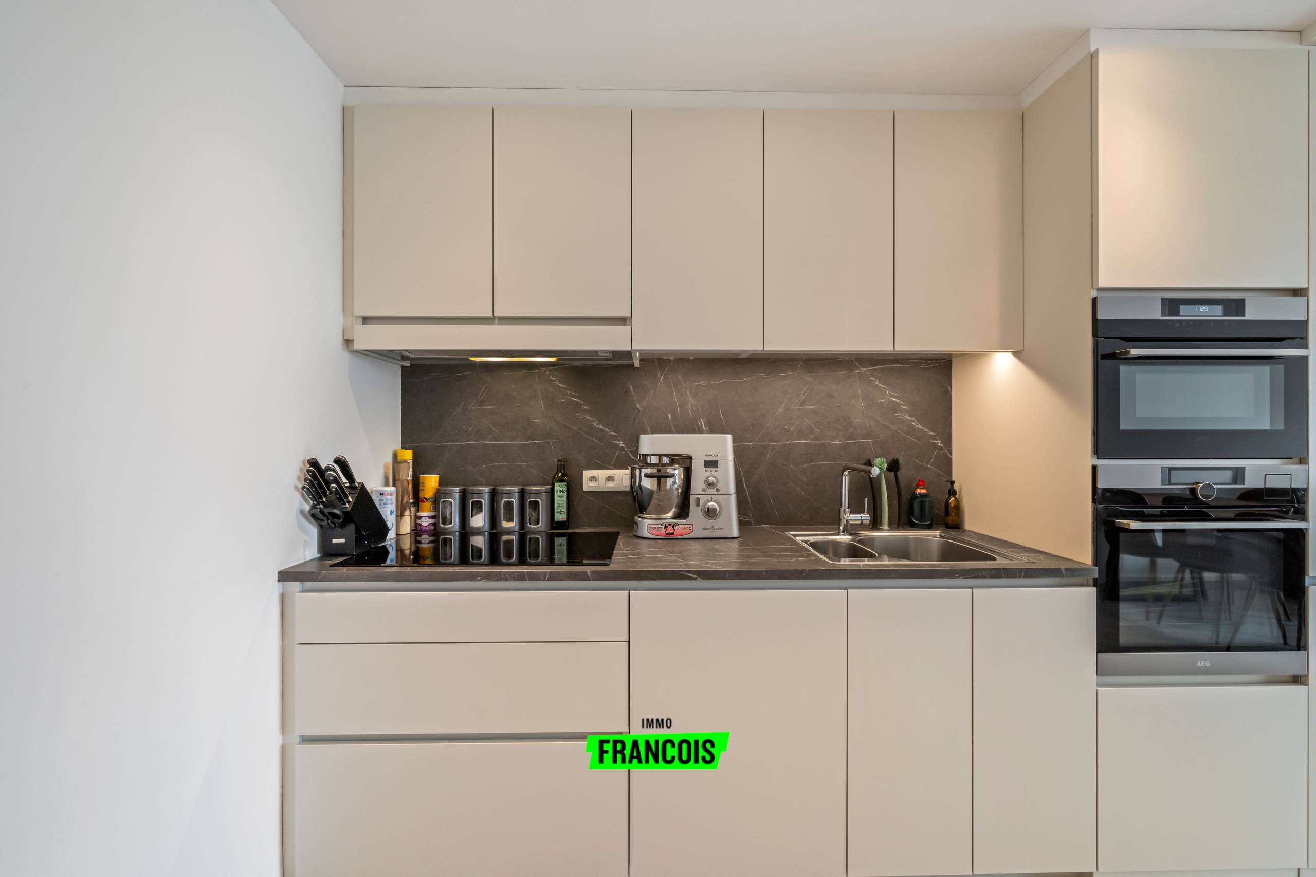 Modern appartement (1slpk) nabij centrum Oostende. - foto 4