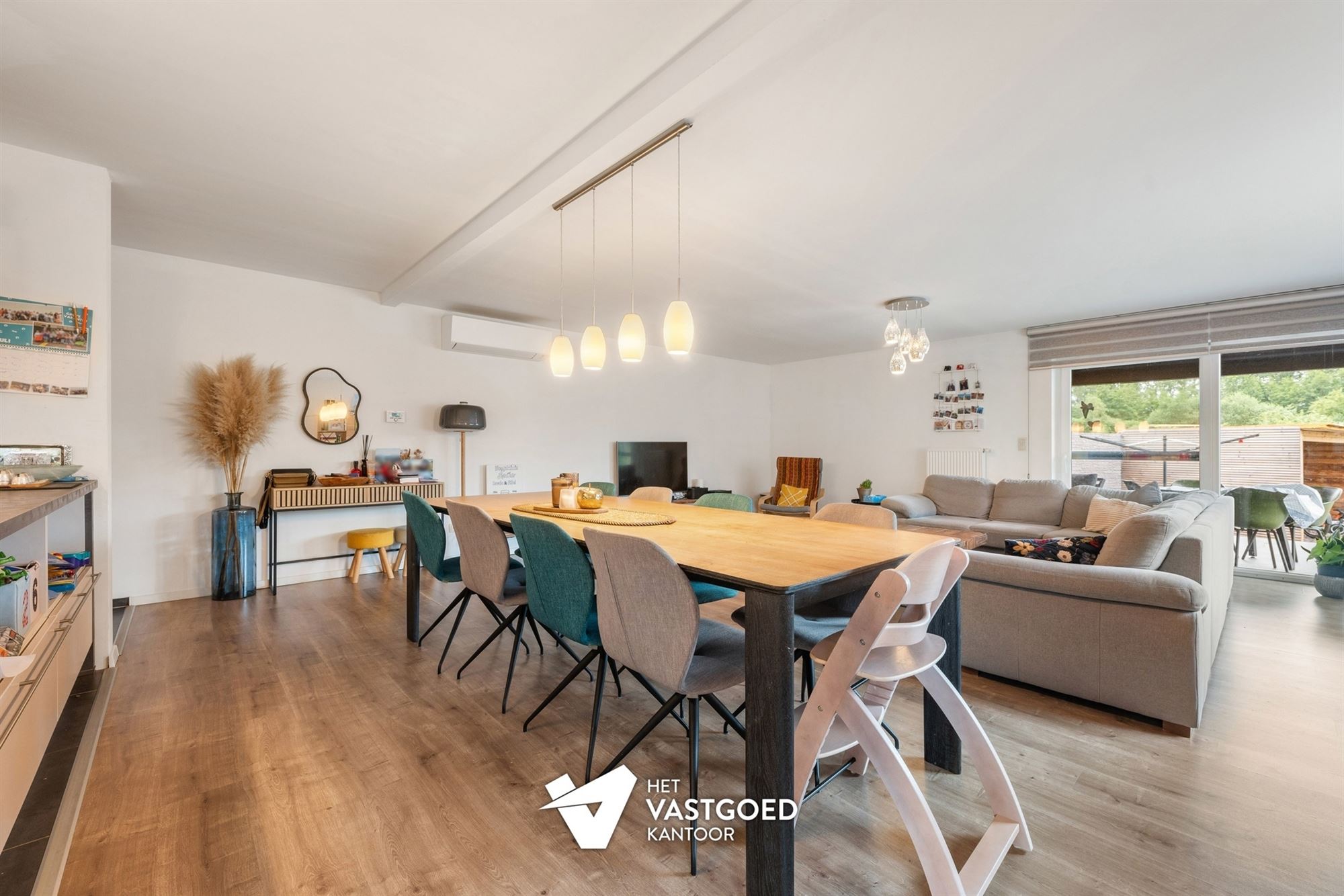 PERFECT ONDERHOUDEN EN ENERGIEZUINIG GELIJKVLOERS APPARTEMENT (165M²) EN TUIN TE BERINGEN - foto 4