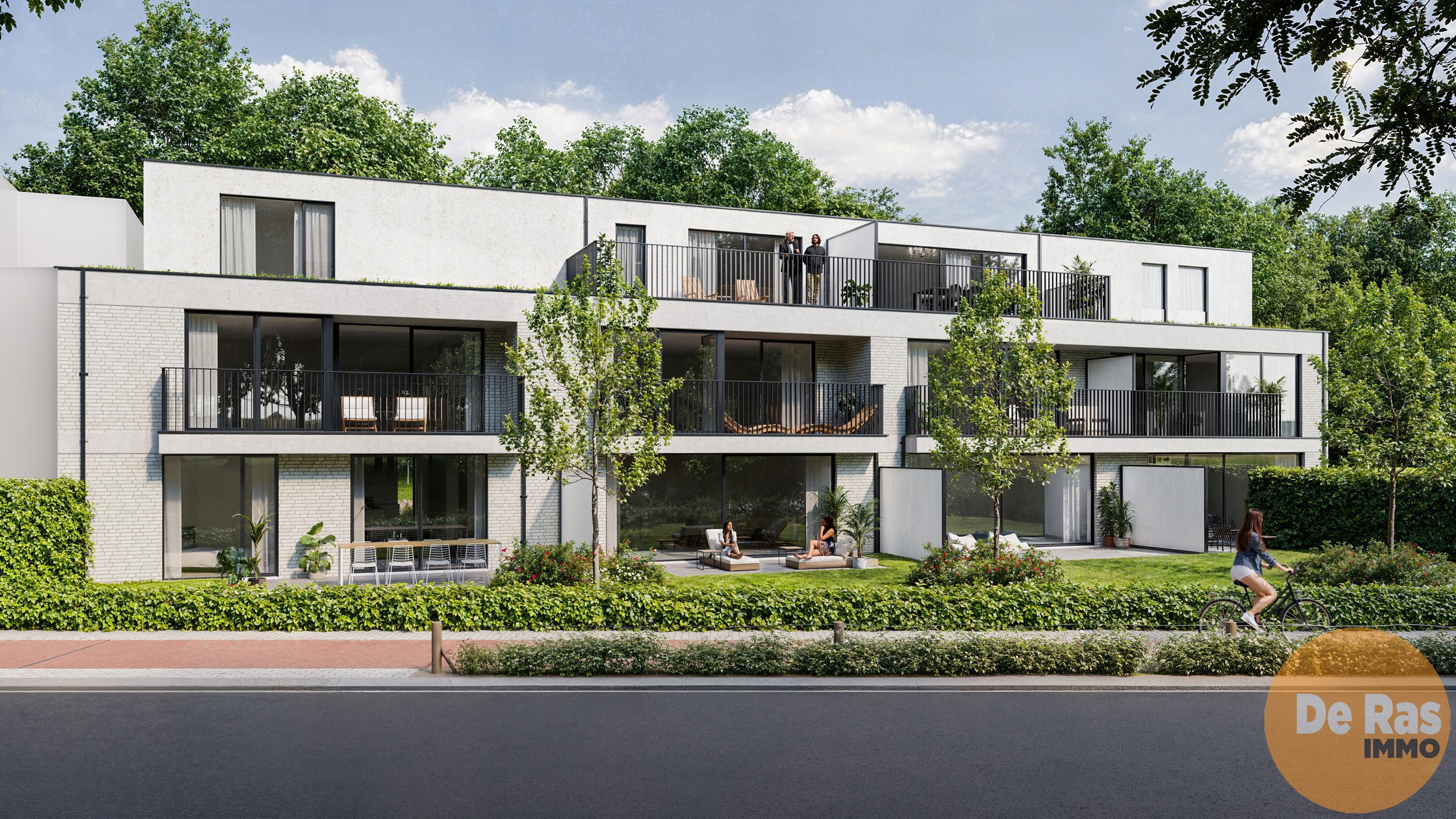 EREMBODEGEM - Ruim nieuwbouwappartement met 2 slpks - 2 ter - foto 4