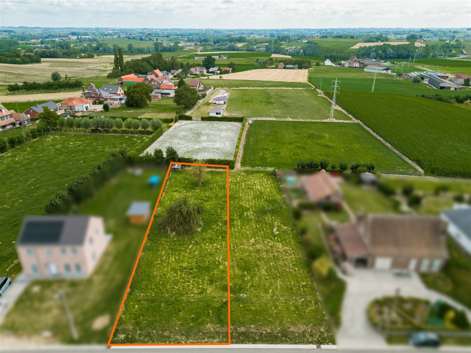 Uitgestrekt perceel bestaande uit twee bouwgronden te Mater - foto 3
