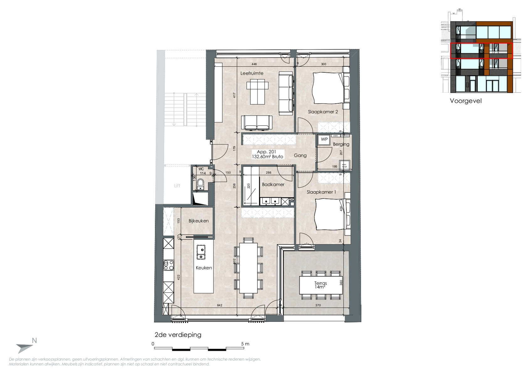 Appartement te koop in Mol met 2 slaapkamers - foto 5