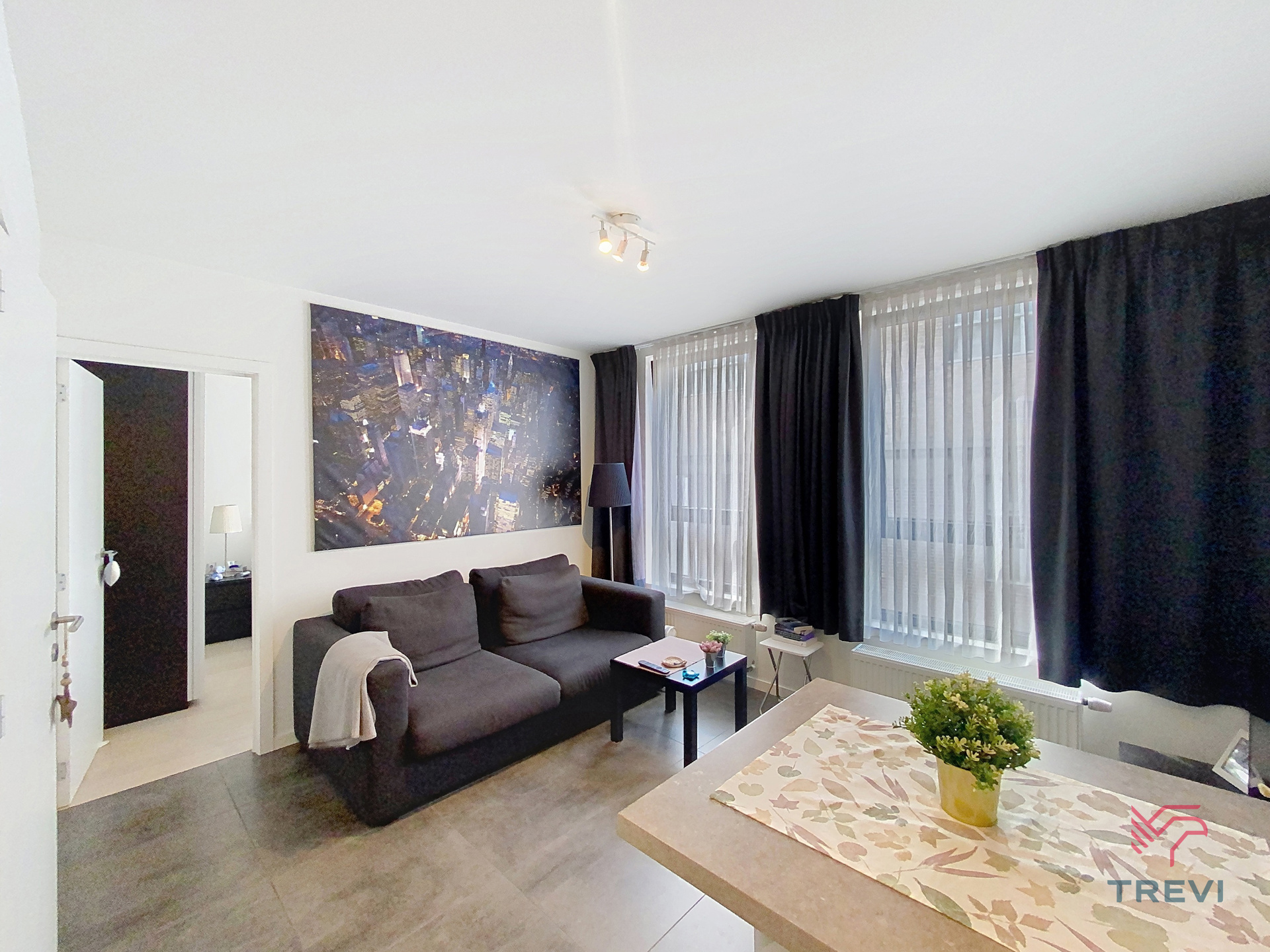 Appartement te huur in Brussel met 1 slaapkamer - foto 1