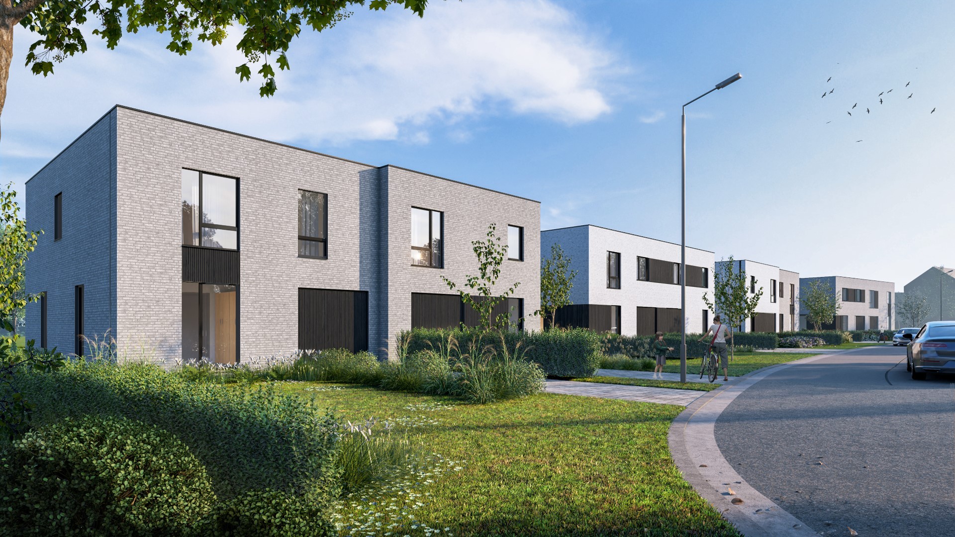 Energiezuinige halfopen bebouwing met garage - foto 1