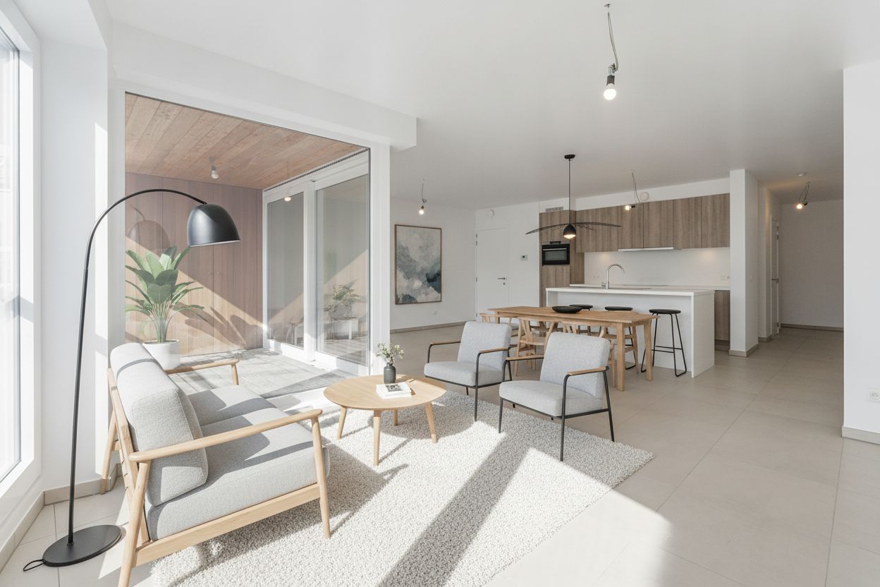 Modern en lichtrijk appartement met terras op topligging in Blankenberge 6% mogelijk - foto 1