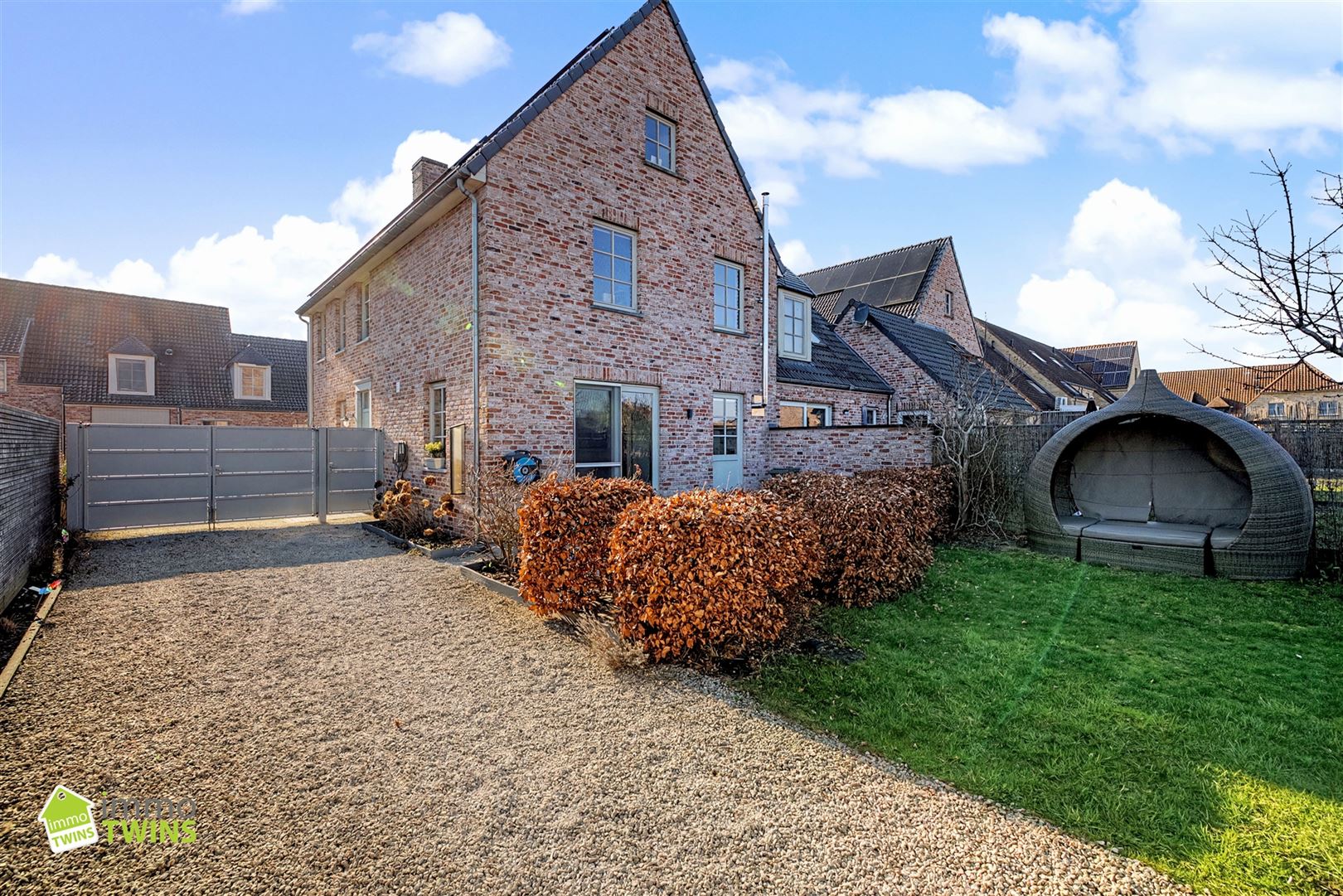 HOB met 4 slpks, garage en tuin op toplocatie in Grembergen - foto 2