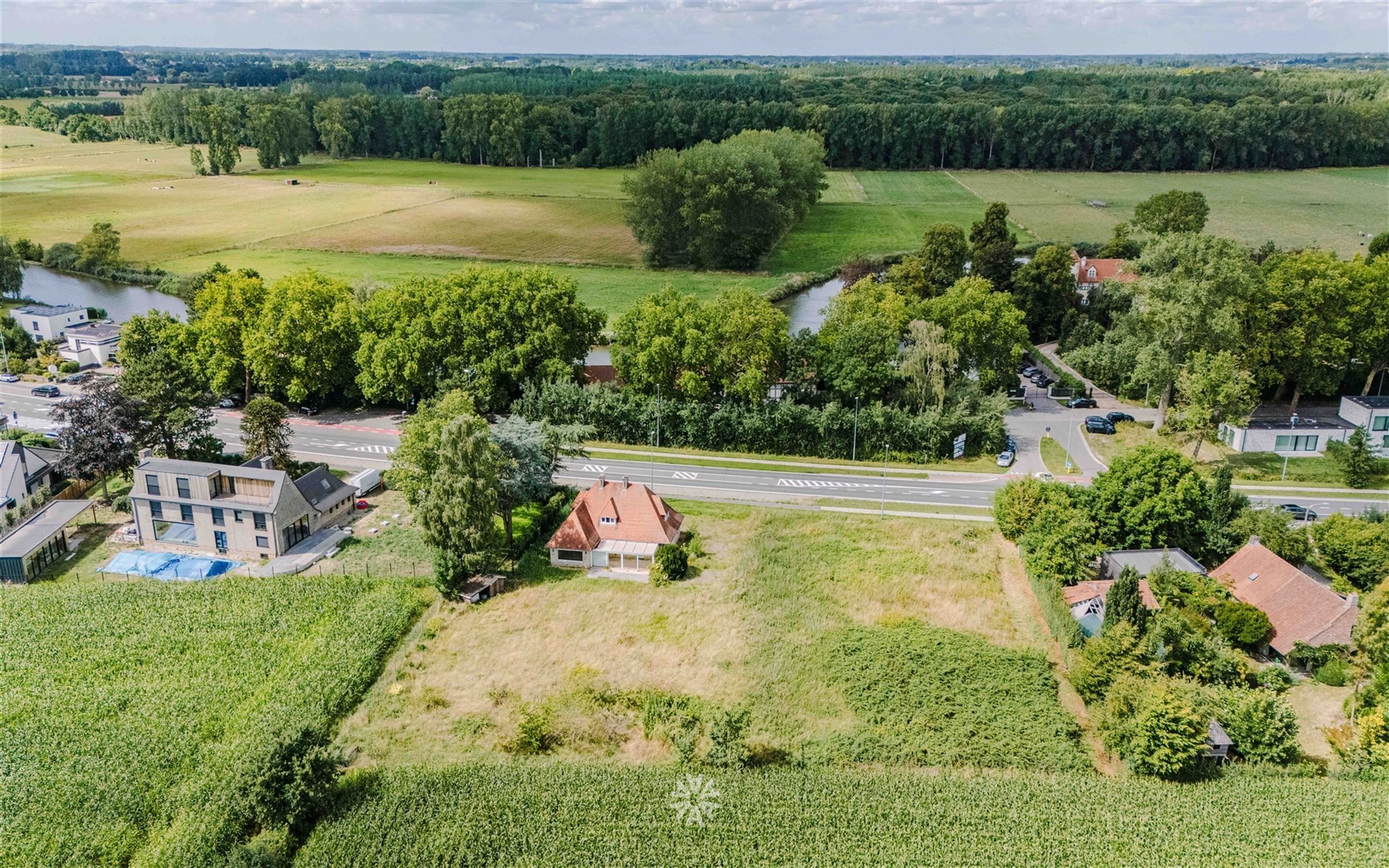 Ruim zuid georiënteerd perceel van 2042 m2 in Astene - foto 3