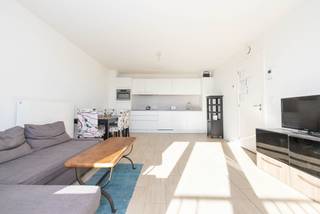 Ontdek in Evere, op een steenworp afstand van de NAVO-wijk en alle voorzieningen van Evere, deze gezellige studio met 1 slaapkamer van ±62 m²...