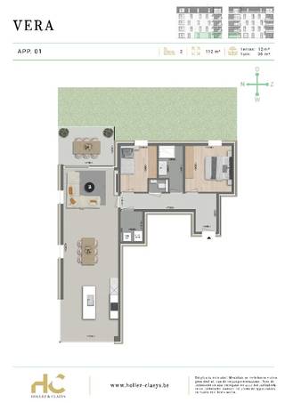 Dit stijlvol project omvat nog 3 ruime appartementen, ontworpen met oog voor licht, ruimte en wooncomfort. Er zijn nog garages of staanplaatsen te koop.<br />Prijs vanaf 189.570 euro per appartement.<br />Prijs vanaf 31.000,00 euro voor garage.<br /><br />Ontdek dit exclusieve nieuwbouwproject waar stijl, comfort en duurzaamheid harmonieus samenkomen in het hart van Houthulst. Hier geniet u van een unieke woonervaring in een groene en rustige omgeving.<br /><br />Met een topligging aan de vernieuwde Markt en grenzend aan het prachtige Rotsebos biedt Residentie Vera het beste van twee werelden: een centrale locatie met alle voorzieningen binnen handbereik én de rust van de natuur<br />vlakbij.<br /><br />Wat zijn de troeven?<br />- Ruime appartementen <br />- Toplocatie<br />- Zonnig terras<br />- Energiezuinig<br />- Warmtepomp met vloerverwarming aanwezig<br />- Keuzevrijheid in materialen<br />- Samenspraak in indeling<br />- Garage/staanplaatsen/berging vrij te kiezen<br />- Gelegen in een doodlopende straat<br /><br />Wenst u meer info? 057 34 60 13<br />Bel / mail Thijs of Nina<br />Thijs@grouptrybou.be of nina@grouptrybou.be