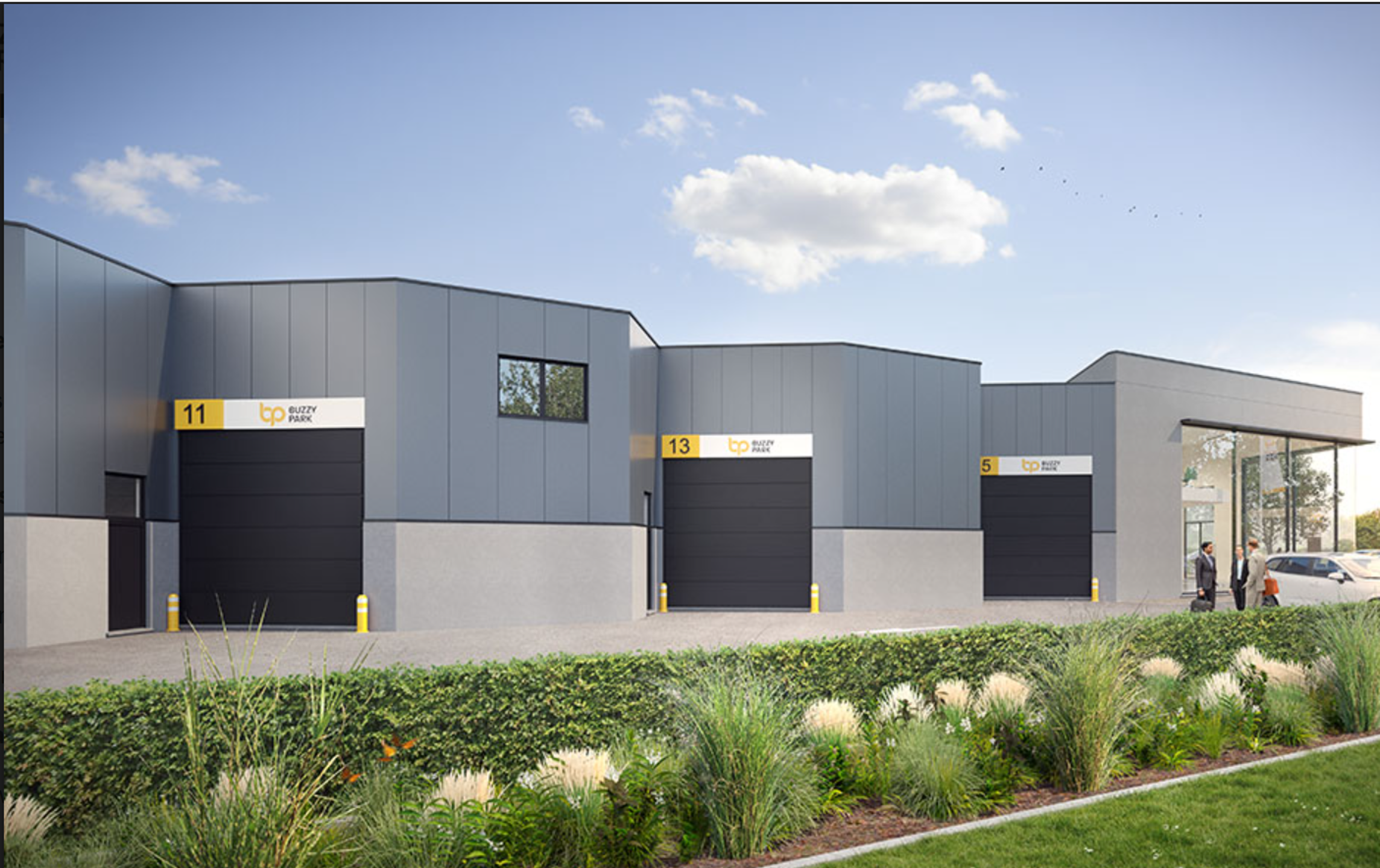 Te huur — Nieuwe KMO-unit van 316 m² (270m² + 46m² mezzanine), ideaal gelegen in Waver (Zoning Noord) - foto 2