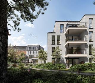 Ontdek het comfort van deze prachtige 1- en 2-slaapkamer appartementen met hofzicht. Dankzij de grote raampartijen geniet je van een prachtige lichtinval en een weids uitzicht. De royale woonkamer biedt ruimte voor gezellige avonden, terwijl de open keuken uitnodigt tot culinaire creativiteit. Met één of twee ruime slaapkamers en een stijlvol afgewerkte badkamer is dit appartement perfect voor wie houdt van modern en comfortabel wonen. Het privéterras biedt de ideale plek om te ontspannen en van het buitenleven te genieten. Hier vind je de perfecte balans tussen comfort, luxe en een warme thuisgevoel.
