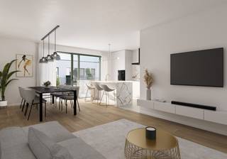 Droom je van een stijlvol energiezuinig appartement op een ideale ligging in Duffel? Maak kennis met de moderne appartementen in 'Gust'. <br /><br />Instapklaar 2-slpk appartement van 93 m² met open leefruimte, eilandkeuken, moderne badkamer en zongericht terras aan de groene binnentuin.<br /><br />Duurzaam wonen dankzij warmtepomp, zonnepanelen en ventilatie met warmterecuperatie.<br /><br />Sleutelklaar afgewerkt, met keuzevrijheid in keuken, badkamer en vloeren. Inclusief staanplaats, fietsenstalling en berging. Je geniet van een vaste prijs en 6% btw.