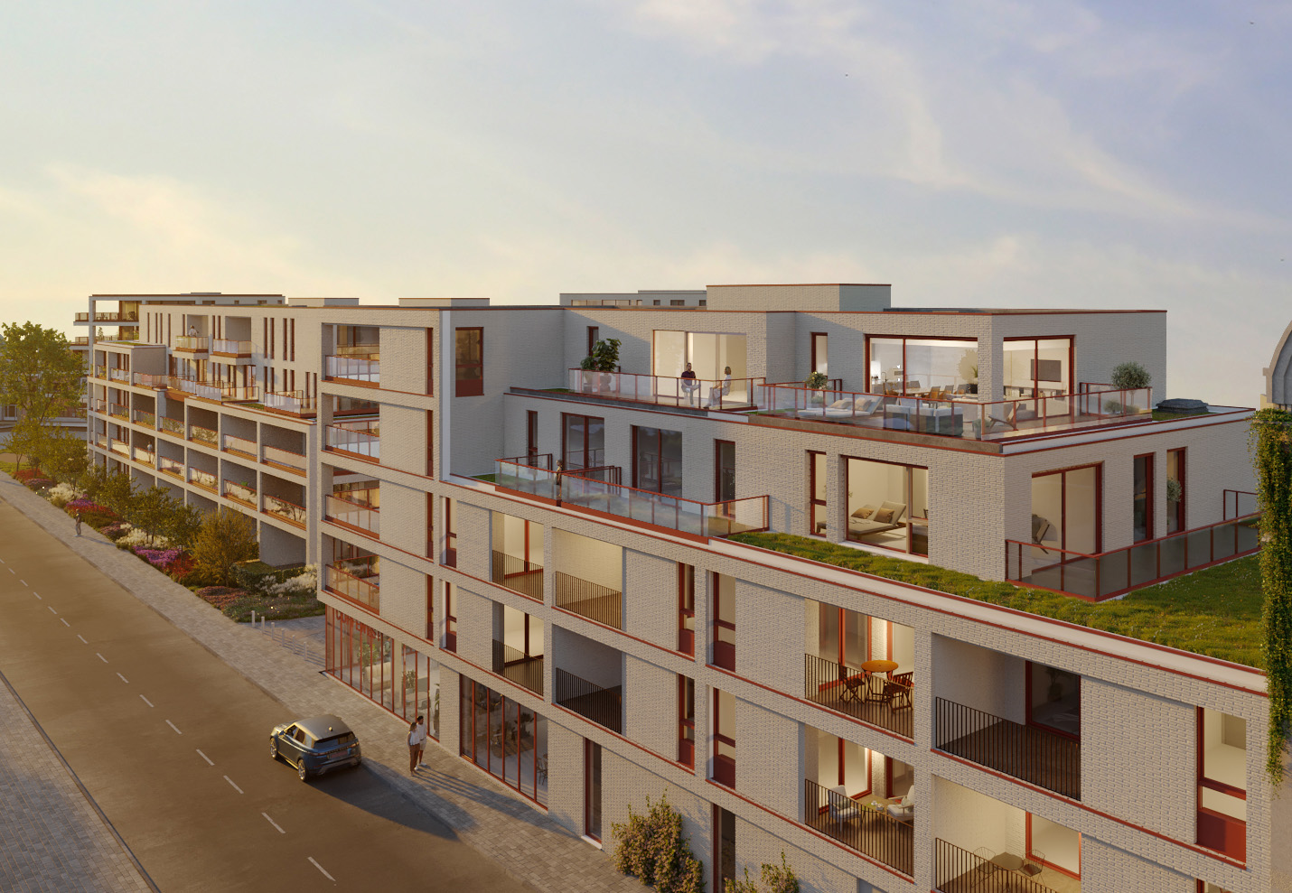 1 slaapkamer appartement met terras in Roeselare - foto 5