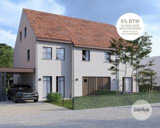 <p><span>Wonen in het groen</span></p><p><span>Nabij het centrum van Sint-Truiden treffen wij project “Kelsbeek” aan. Het betreft een kleinschalig project bestaande uit vier woningen. De ligging kunnen wij als ideaal bestempelen! Zo geniet je hier van de rust met zicht op de omliggende velden en weiden, en toch nabij alle voorzieningen.</span></p><p><span> </span></p><p><span> </span></p><p><span>Landelijke nieuwbouwwoning</span></p><p><span>Deze leuke halfopen bebouwing beschikt over 167m² aan bewoonbare oppervlakte en is gelegen op een onderhoudsvriendelijk perceel van ca. 7 are 19 ca.</span></p><p><span>Op de gelijkvloerse verdieping vinden we een inkomhal, een apart toilet en een leefruimte met open keuken en een berging terug.</span></p><p><span> </span></p><p><span>De eerste verdieping biedt een nachthal, een apart toilet, een badkamer en twee slaapkamers.</span></p><p><span> </span></p><p><span>Ook de zolderverdieping werd afgewerkt en zal voorzien worden van een nachthal, een apart toilet, twee slaapkamers en een technische ruimte.</span></p><p><span> </span></p><p><span>Als koper kan je rekenen op een duurzame woning die voorzien is van vloerverwarming, regenwaterrecuperatie, zonnepanelen, … en bovendien kan je de afwerking nog zelf kiezen naar eigen smaak.</span></p><p><span> </span></p><p><span>Geniet van 6% btw, nu ook voor investeerders</span></p><p><span>Mogelijkheid tot aankoop aan 6% btw ipv 21% btw, indien je aan de voorwaarden voldoet:</span></p><p><span> </span></p><p><span>Eigen bewoning: </span></p><p><span>-  koopt het appartement persoonlijk aan, niet via een vennootschap. </span></p><p><span>- Dit wordt je enige eigen woonst gedurende minstens 5 jaar. </span></p><p><span>- De bewoonbare oppervlakte bedraagt maximaal 175m².</span></p><p><span> </span></p><p><span>Investeerders kunnen ook profiteren van 6% btw bij de aankoop als deze langdurig (minstens 15 jaar) verhuurd.</span></p><p><span> </span></p><p><span>Kiezen voor een levensstijl in harmonie met de natuur?</span></p><p><span>Nieuwsgierig welke woning het best aansluit bij jouw levensstijl? Maak snel een afspraak of vraag maar informatie aan bij één van de medewerkers van Canius Real Estate. Je kan ons bereiken op het nummer 011 74 12 36 of via <span>info@canius.be</span></span><span>.</span></p><p><span> </span></p><p><span>*Deze gegevens zijn louter ter informatieve titel. De vermelde oppervlaktes zijn slechts indicatie. Canius Real Estate kan niet verantwoordelijk gesteld worden voor de juistheid van de aan haar verstrekte gegevens.</span></p><p><span> </span></p><p><span> </span></p>