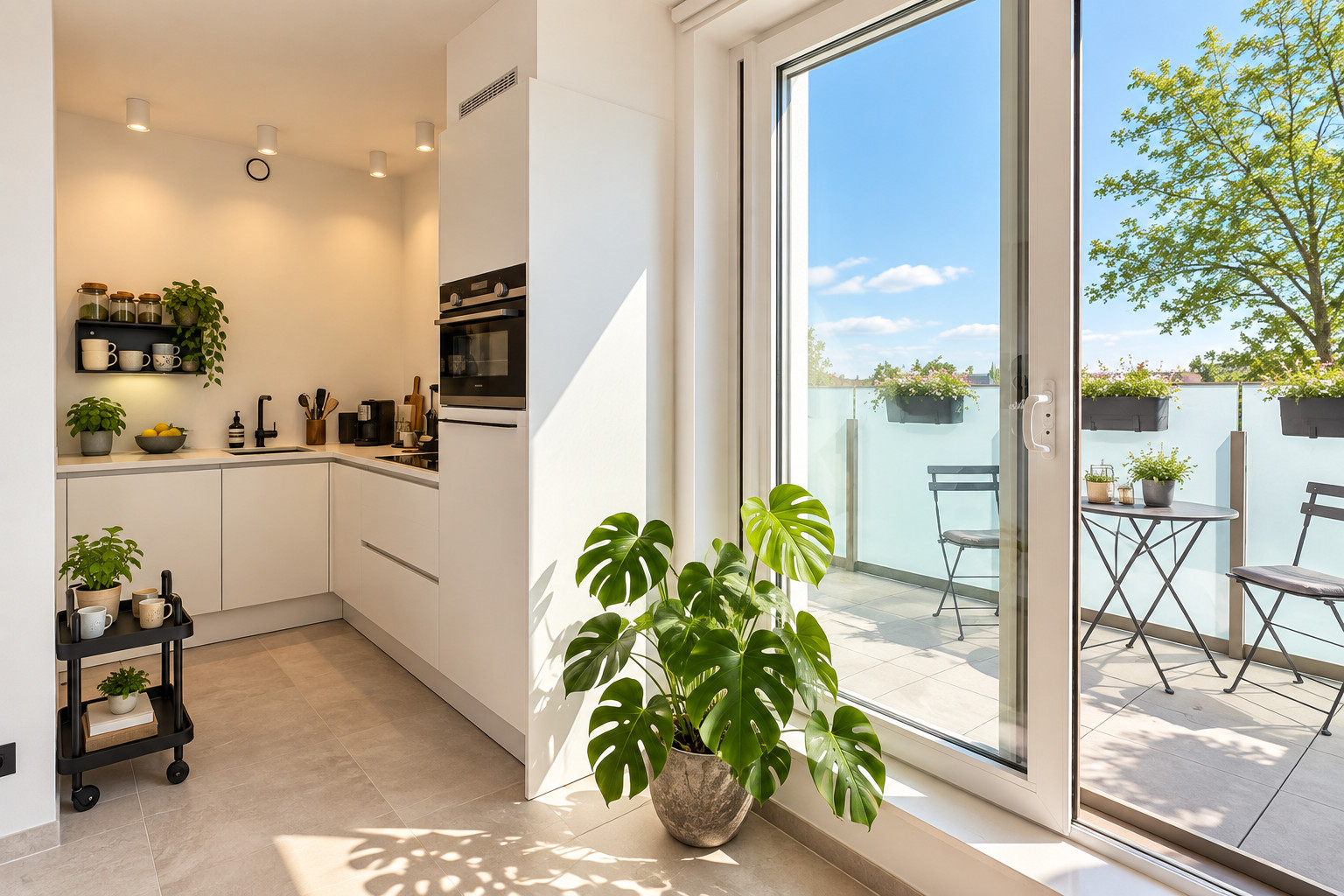 Recent appartement met zonnig terras + 2 staanplaatsen - foto 5