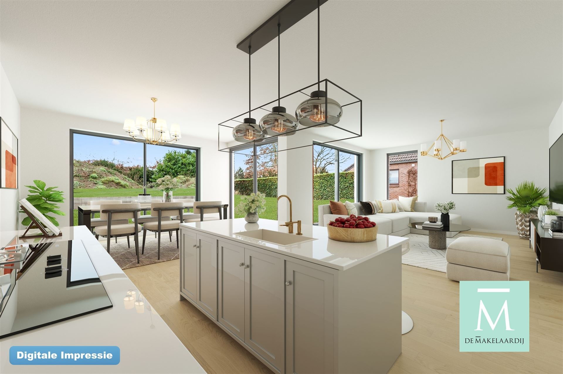 Zeer ruime nieuwbouwwoning met 4 slaapkamers en 2 badkamers vlakbij het centrum van Haacht - foto 5