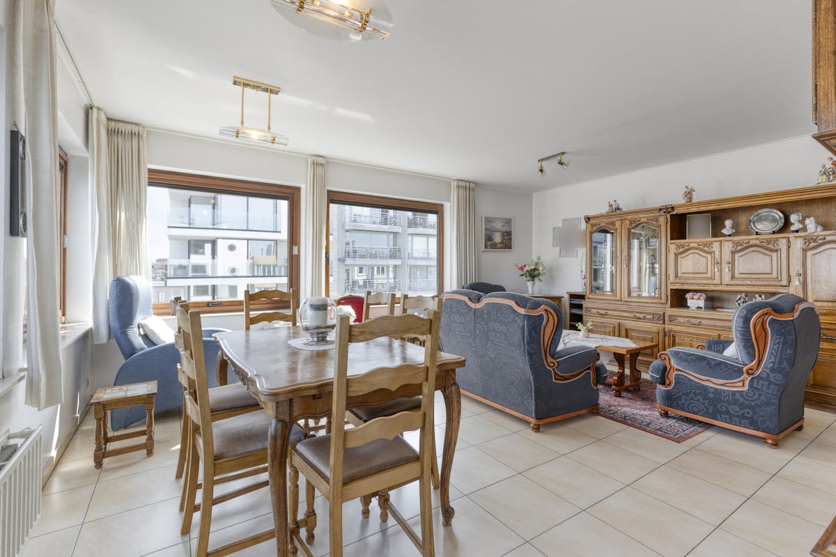 Centraal gelegen appartement (68 m²) met 1 slaapkamer in Koksijde - foto 3