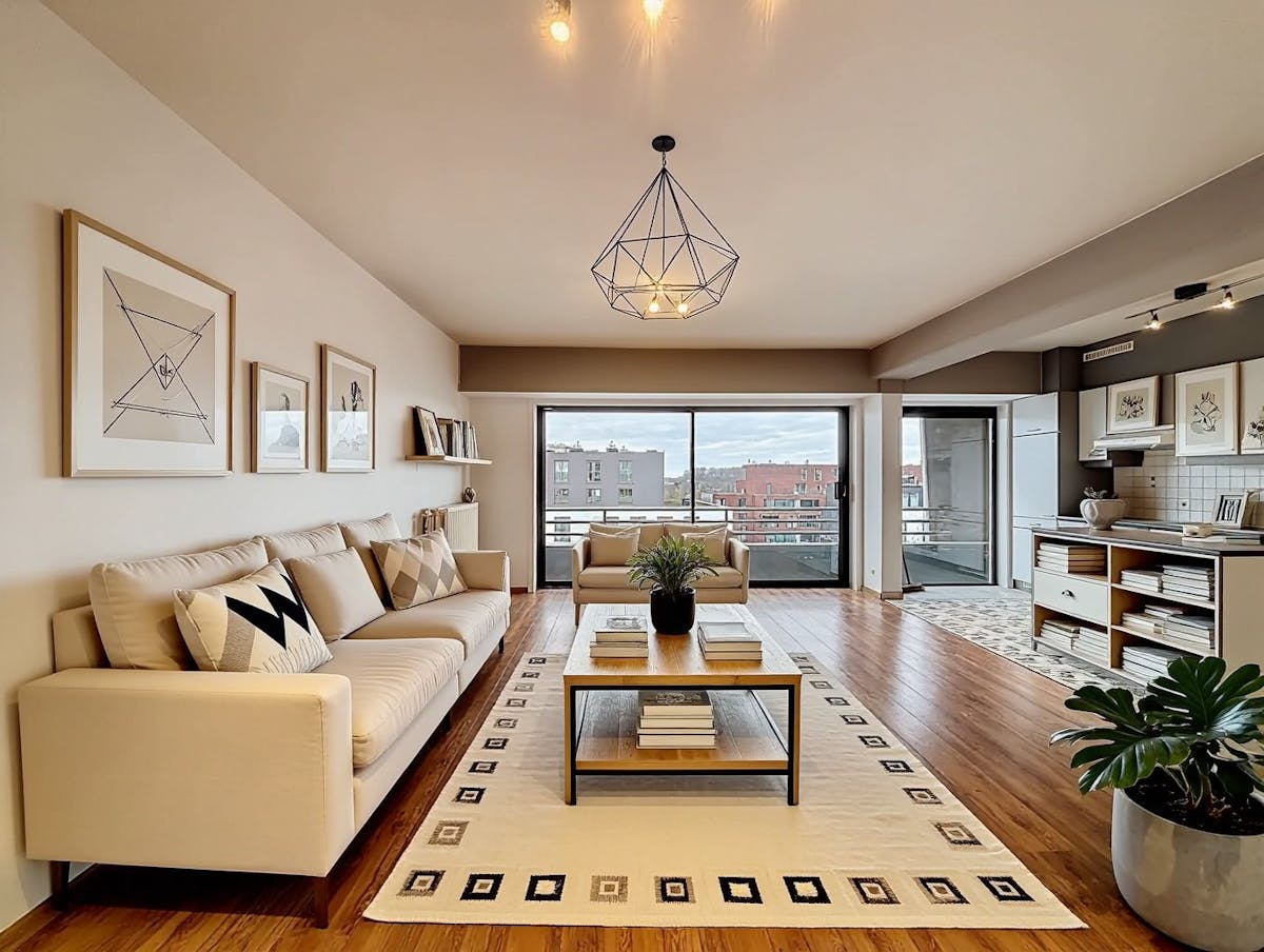 Instapklaar appartement met 2 slaapkamers te huur Gent - foto 1