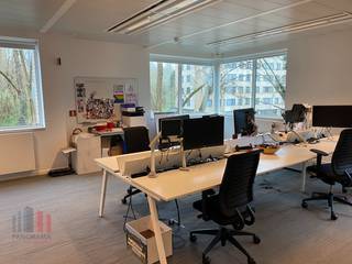 Uitstekend gelegen instapklaar kantoor van 601 m² te huur aan de westrand van Brussel en uiterst vlot bereikbaar zowel met de wagen als met...