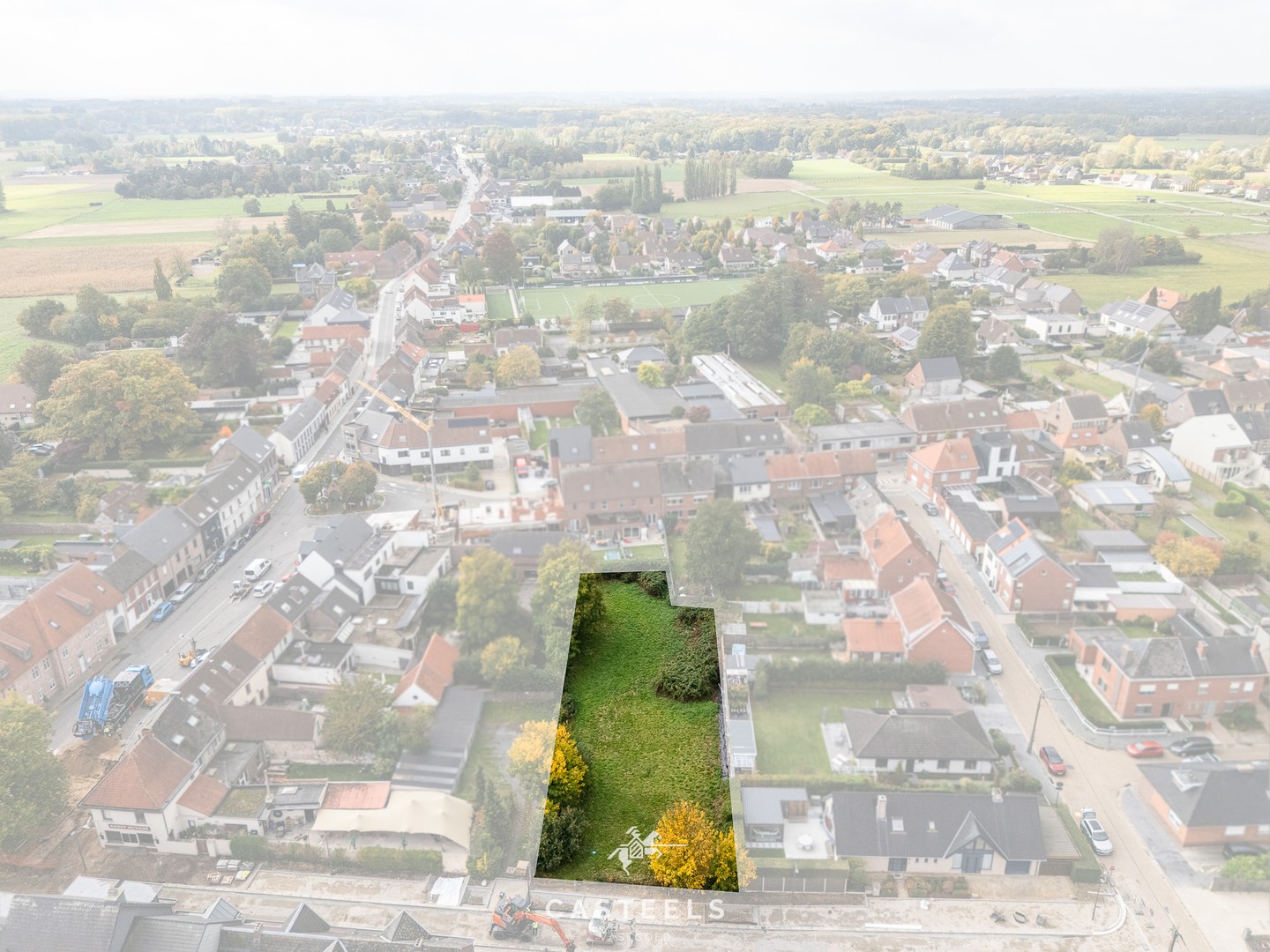Projectgrond te koop van 1422m² bij dorpscentrum in Bottelare - foto 2