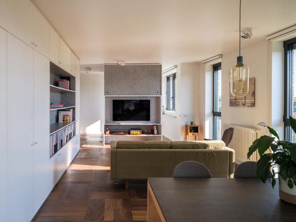 Stijlvol appartement met dakterras, waterzicht en EPC A-score nabij het centrum van Gent. - foto 2