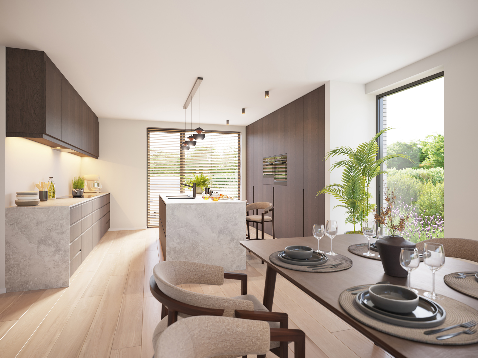 Moderne nieuwbouwwoning in het landelijke Wichelen, op grens met Lede - foto 4