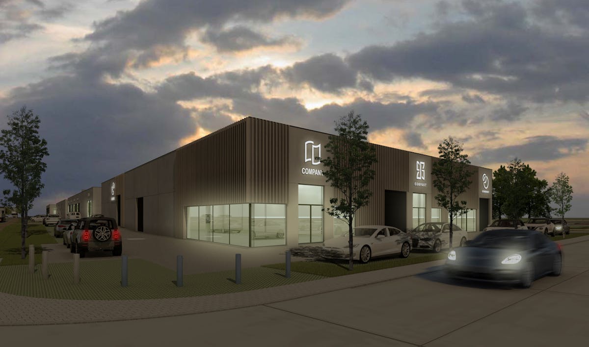 Nieuwbouw KMO-unit van ca. 299 m² in Dentergem - foto 5
