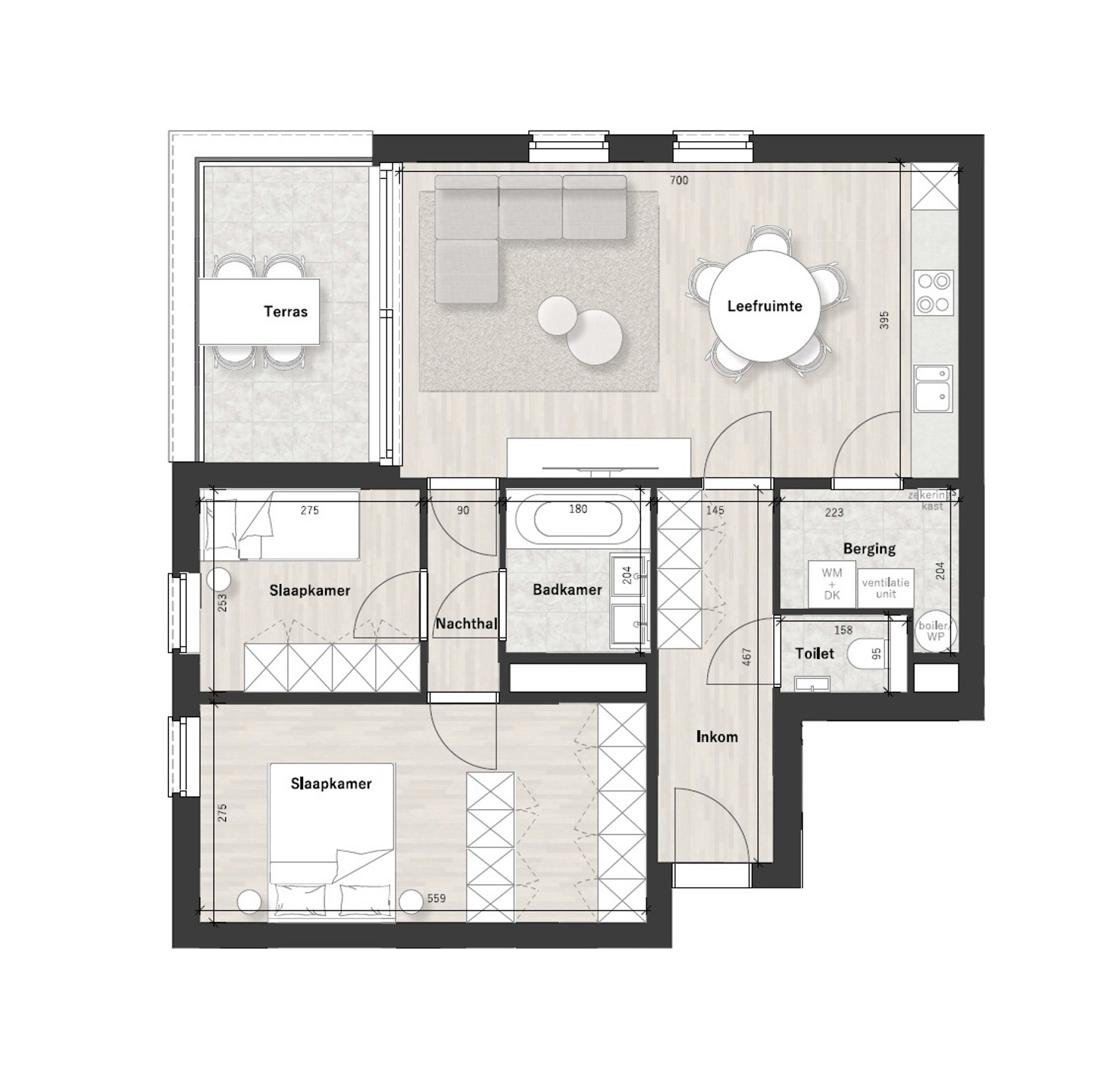 Apartment for sale in Ravels with 2 bedrooms - photo 3