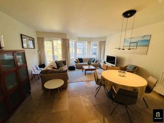 Gemeubeld appartement te huur op jaarbasisStijlvol en lichtrijk gemeubeld appartement, uitstekend gelegen tussen het Driehoeksplein en de...