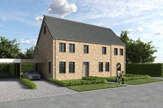 Discover this new semi-detached house in a recent development in the Ingooigemstraat, Ingooigem, a charming village at the foot of the...