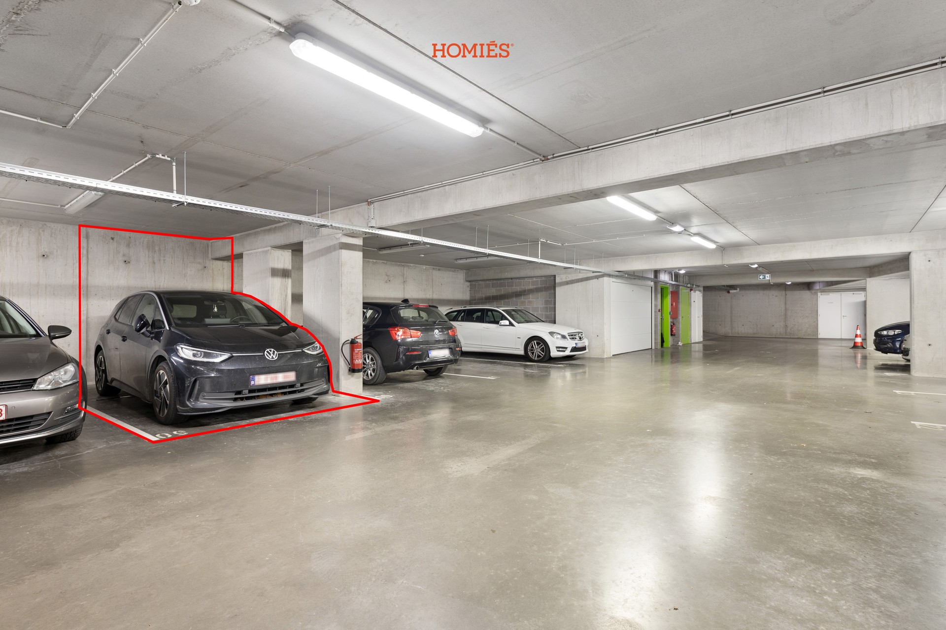 Ondergrondse autostaanplaats residentie Woods - photo 4