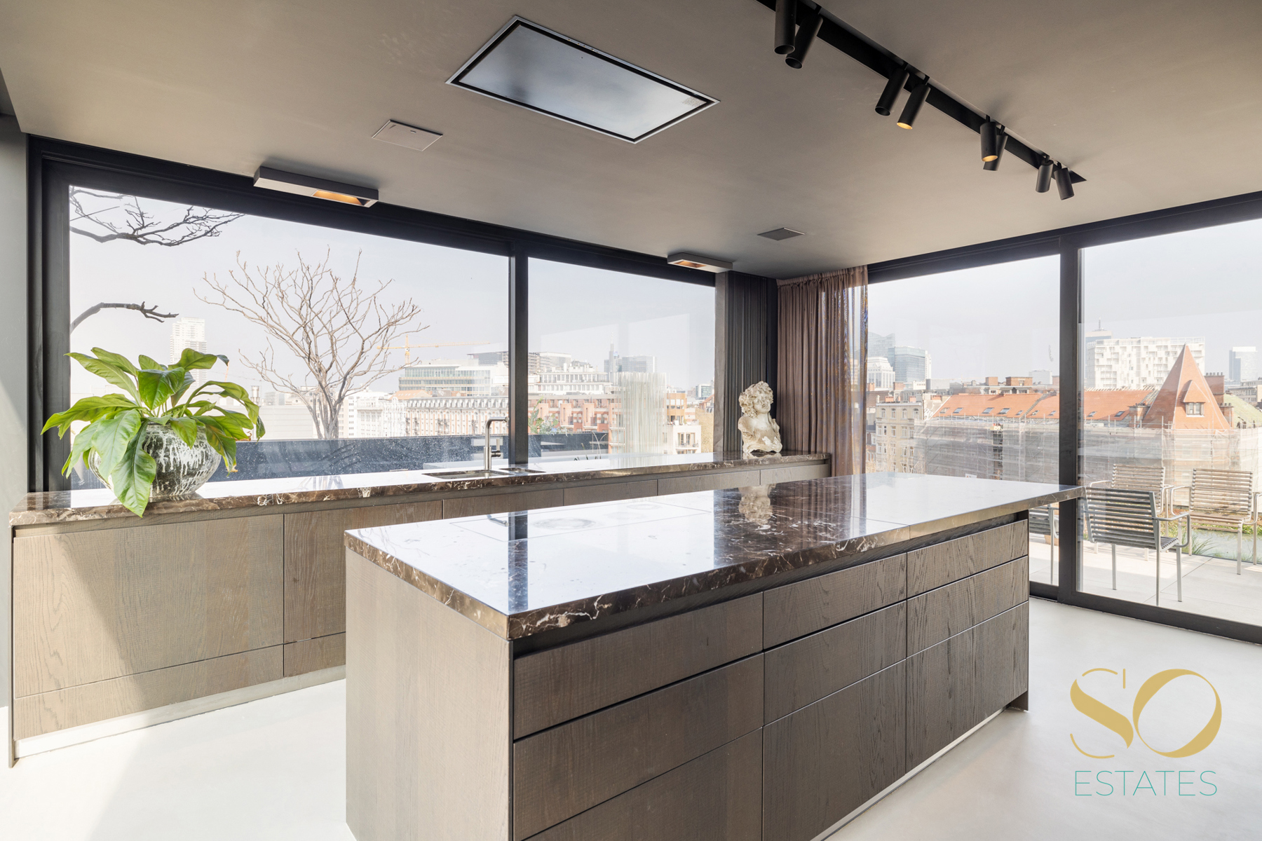 Duplex penthouse van 288 m² met panoramische terrassen! - foto 5