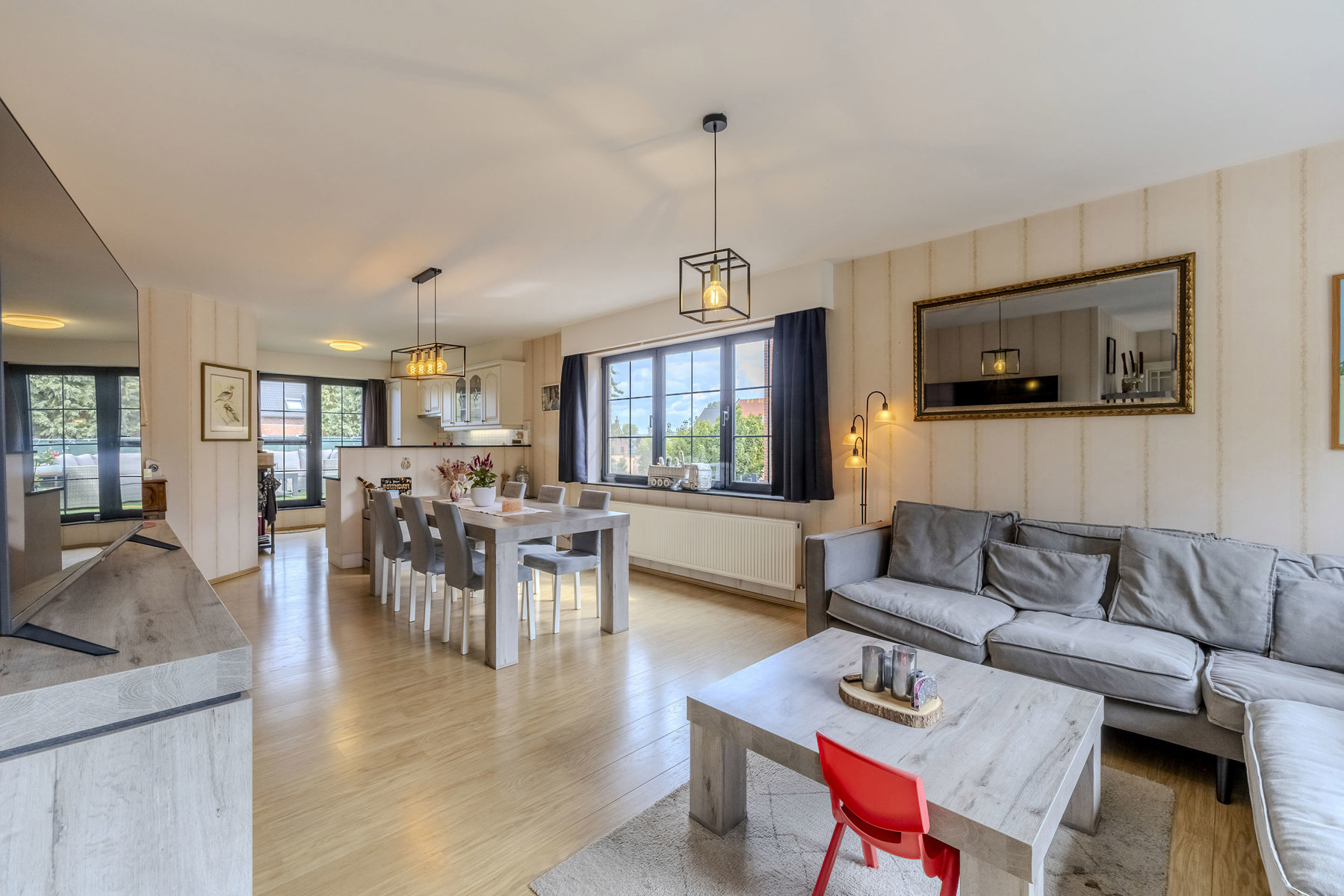 Appartement met 3 slkps en 2 terrassen met zicht op de Vaart - foto 5
