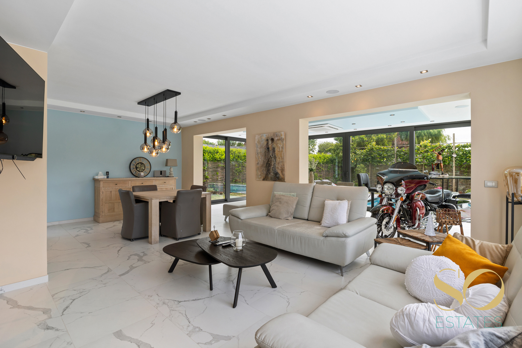 Volledig gerenoveerd - 4 slaapkamers - verwarmd zwembad - foto 5