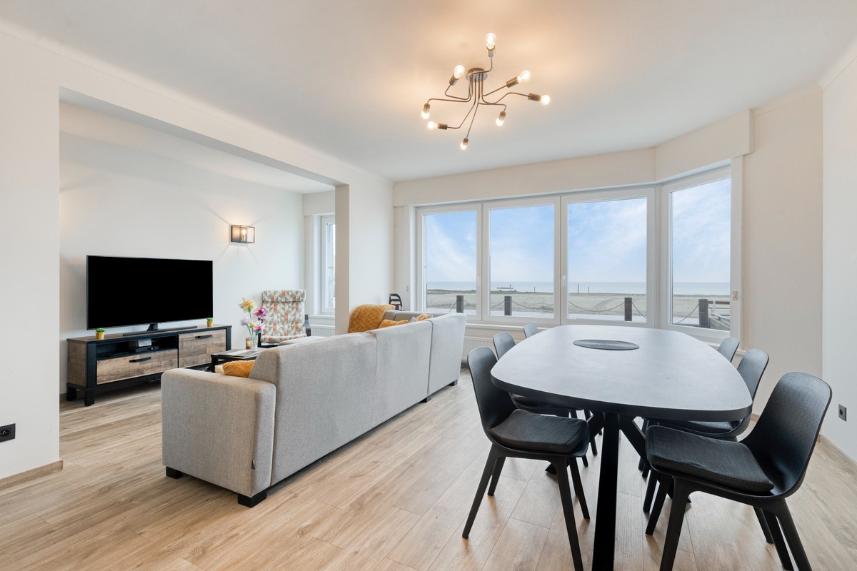 Gelijkvloers appartement met frontaal zeezicht - foto 4