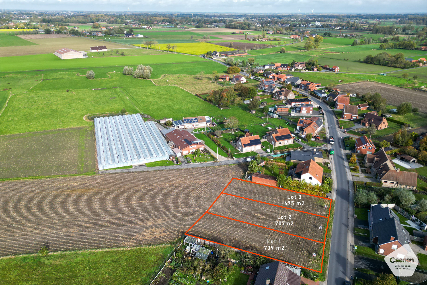 Mooi perceel voor open bebouwing op landelijke ligging – Ruddervoorde - foto 3