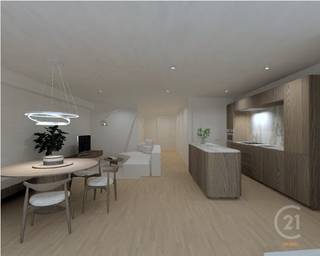 Op één van de mooiste liggingen van Oostende heten wij u welkom in de residentie genaamd “Epsom”<br />Koop een splinternieuw appartement aan onder het stelsel van de registratierechten: 2 % of 12 % op de aankoopprijs.<br />Ontdek dit volledig gerenoveerde appartement op toplocatie in het hart van bruisend Oostende. Met zijn adembenemend zeezicht, zonnig terras en kwalitatieve afwerking is dit een echte parel aan de kust.<br />Gelegen op slechts 200 meter van de Zeedijk, bevindt u zich hier op wandelafstand van winkels, restaurants, cafés en de vele bezienswaardigheden die Oostende te bieden heeft.<br />Indeling:<br />Dit appartement bevindt zich op de 5de verdieping van een kleinschalig gebouw met slechts één appartement per verdieping, wat zorgt voor maximale rust en privacy.<br /><br />Het appartement bestaat uit:<br />Inkomhal met gastentoilet<br />Lichtrijke woonkamer en eetruimte met grote raampartijen, uitzonderlijk veel natuurlijk daglicht en prachtig zicht op zee en de Thermen van Oostende<br />Open, volledig uitgeruste keuken met kookeiland, voorzien van vaatwasser, combi-oven, elektrisch kookvuur, dampkap en ruime koelkast<br />Badkamer met stijlvolle inloopdouche en lavabomeubel<br />Twee volwaardige slaapkamers, met toegang tot het zonnige terras aan de achterzijde<br />Dit appartement is momenteel in opbouw en wordt opgeleverd eind december 2025, wees er als eerste bij zodat dit uw appartement wordt!<br /><br />Extra troeven:<br />Gerenoveerd in 2025 met hoogwaardige materialen<br />Eén appartement per verdieping – gegarandeerde privacy<br />Individuele condensatieketel op aardgas<br />Elektriciteit conform het AREI<br />Asbestveilig<br />Het ganse gebouw werd volledig vernieuwd, inclusief gevel, lift, etc.<br />Interesse?<br />Bent u op zoek naar een modern, instapklaar appartement met zeezicht in Oostende?<br />Neem dan snel contact op voor een bezoek!<br /><br />De foto's die gebruikt worden zijn renders.