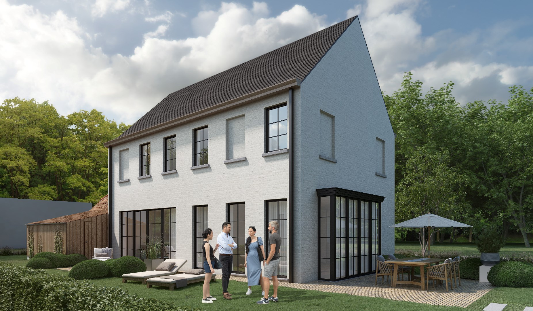 Prachtige nieuwbouwvilla te koop in Huise - foto 2