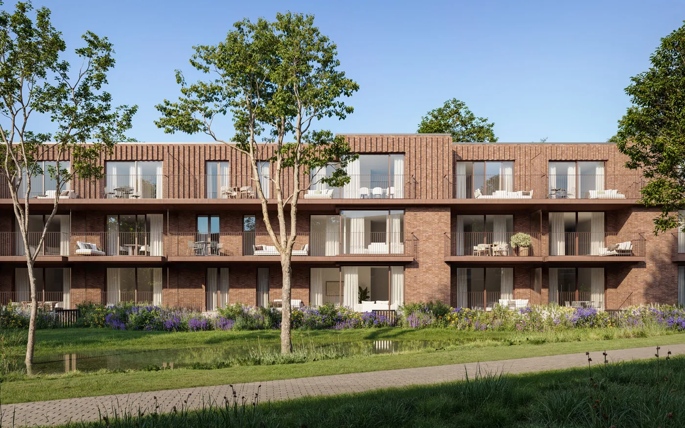 Prachtig 2-slaapkamerappartement met ruime tuin - foto 5