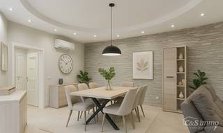 Dit appartement op de tweede verdieping werd recent gerenoveerd. Via de inkomhal bereik je vooraan de lichte woonkamer op tegelvloer. Aansluitend...