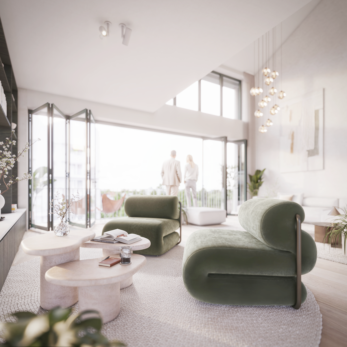 Bijna-instapklare duplexpenthouse te koop in bruisende buurt - foto 4