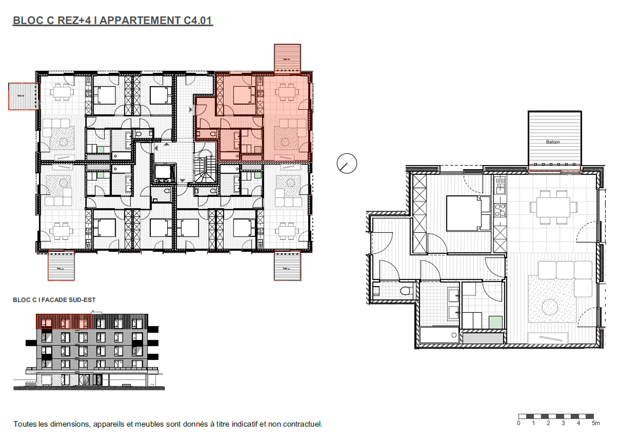 Appartement te koop in Mons met 1 slaapkamer - foto 4